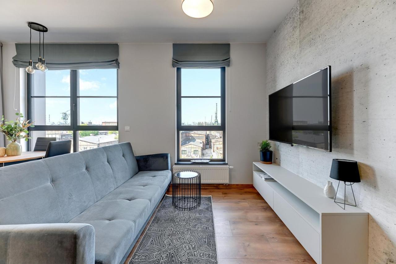 Doki Living & Foodhall By Downtown Apartments Gdansk Dış mekan fotoğraf