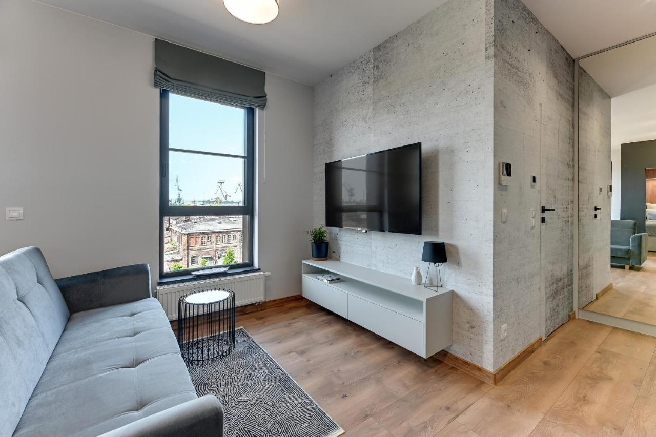 Doki Living & Foodhall By Downtown Apartments Gdansk Dış mekan fotoğraf