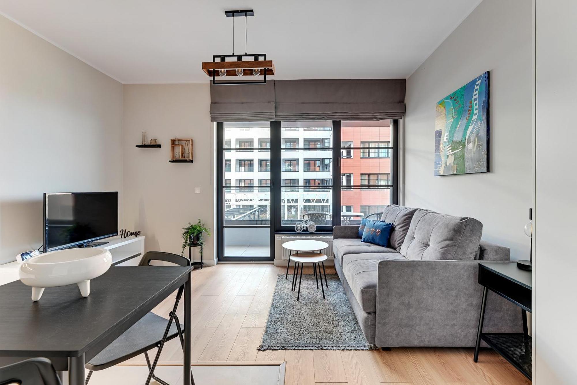 Doki Living & Foodhall By Downtown Apartments Gdansk Oda fotoğraf