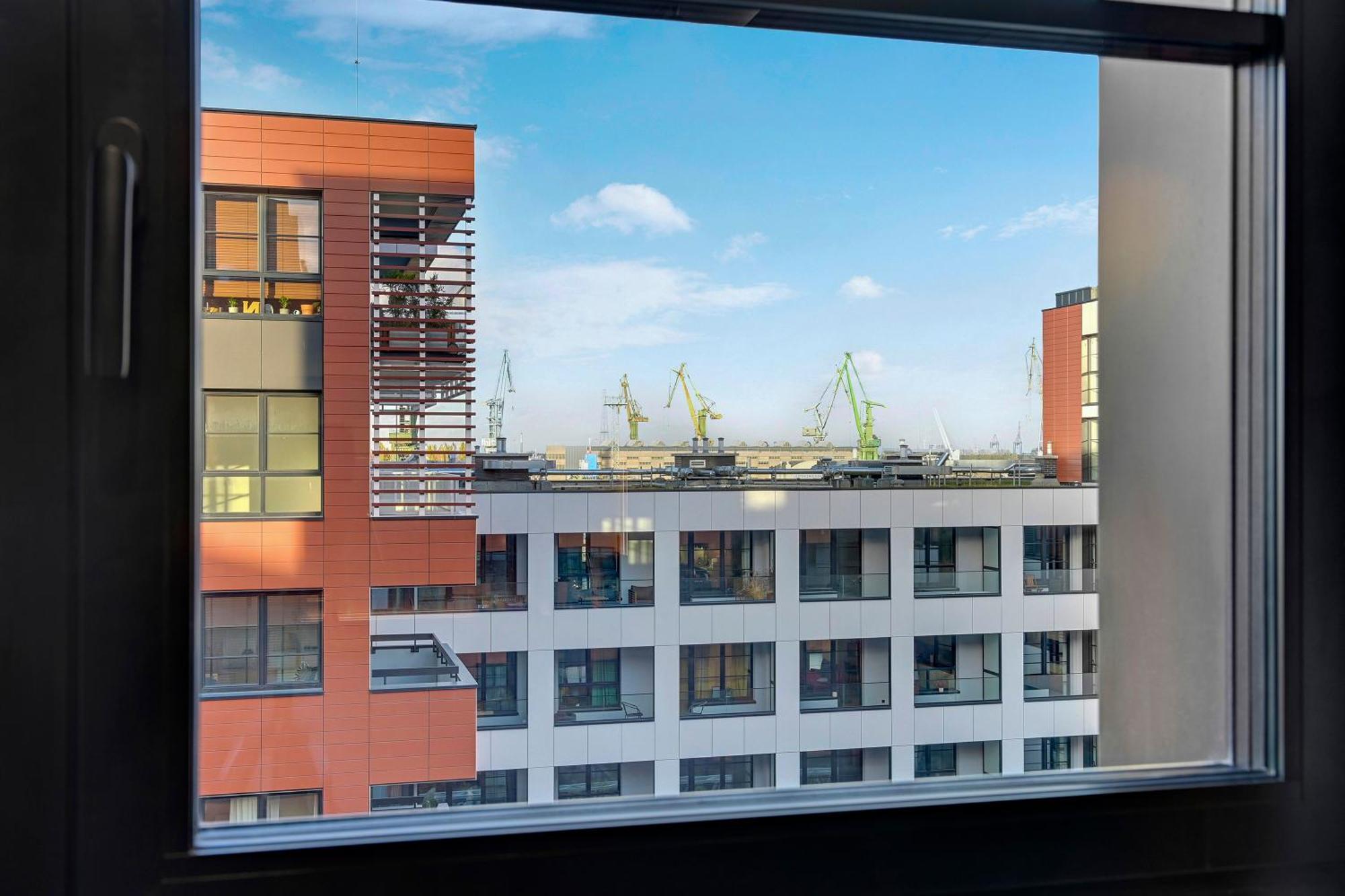 Doki Living & Foodhall By Downtown Apartments Gdansk Oda fotoğraf