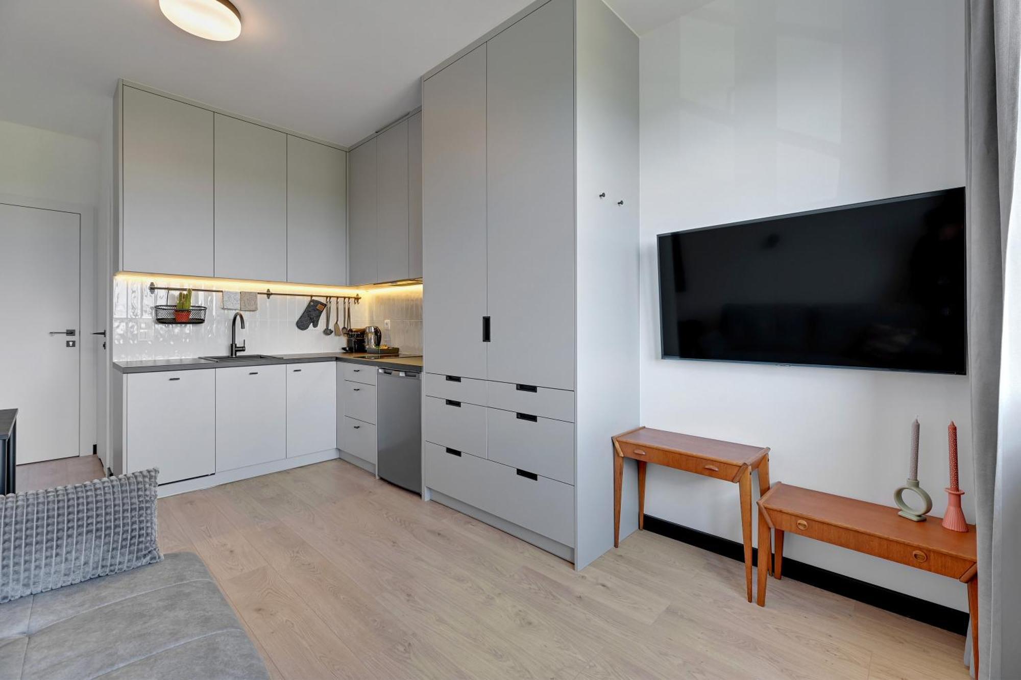 Doki Living & Foodhall By Downtown Apartments Gdansk Dış mekan fotoğraf