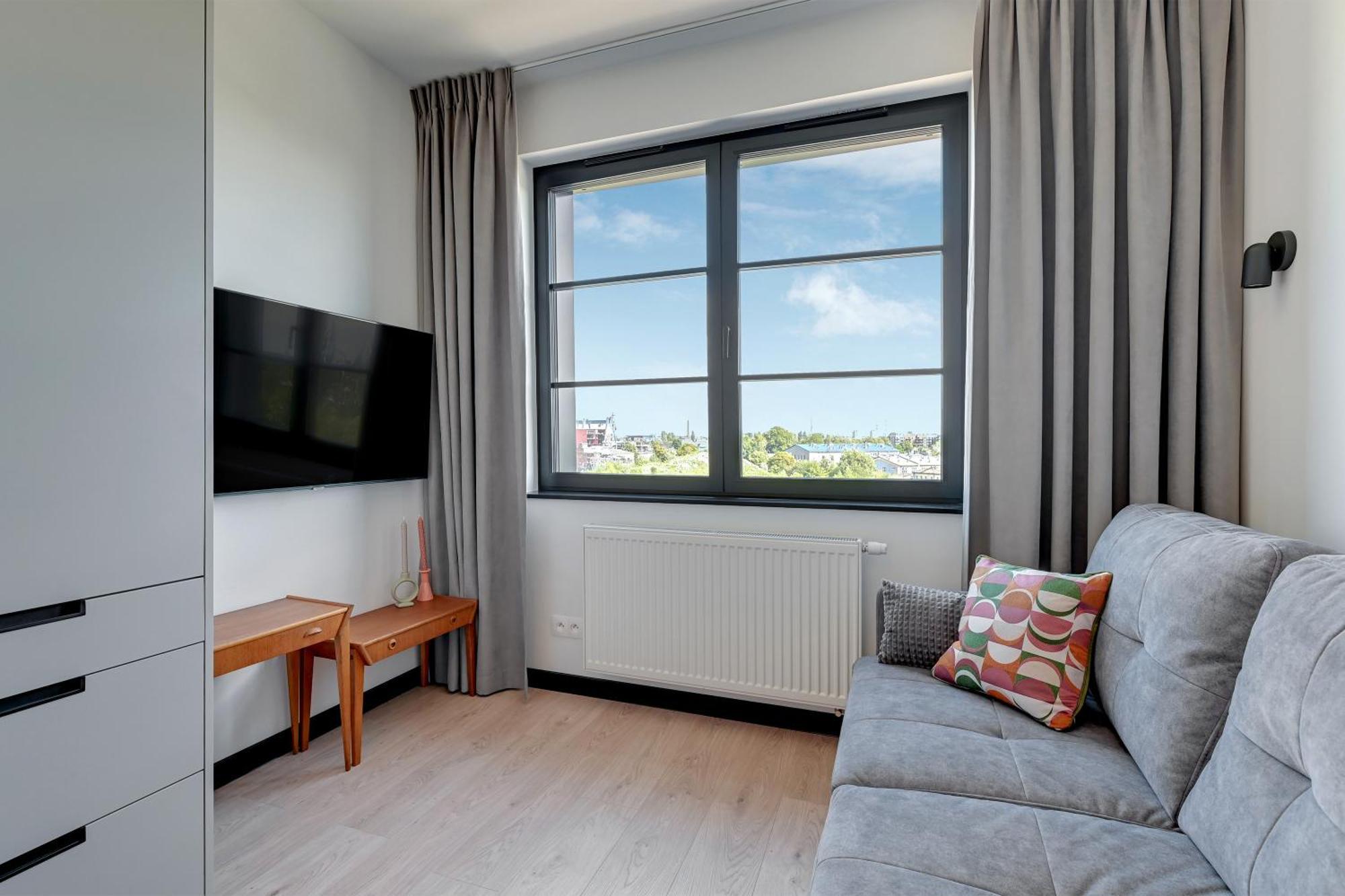Doki Living & Foodhall By Downtown Apartments Gdansk Oda fotoğraf